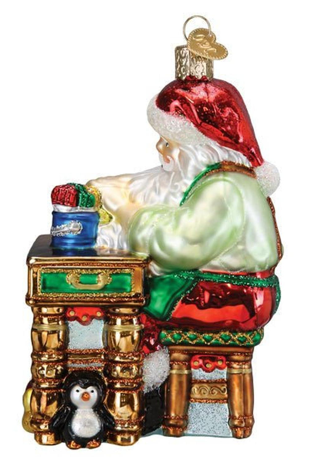 Workshop Santa Ornament