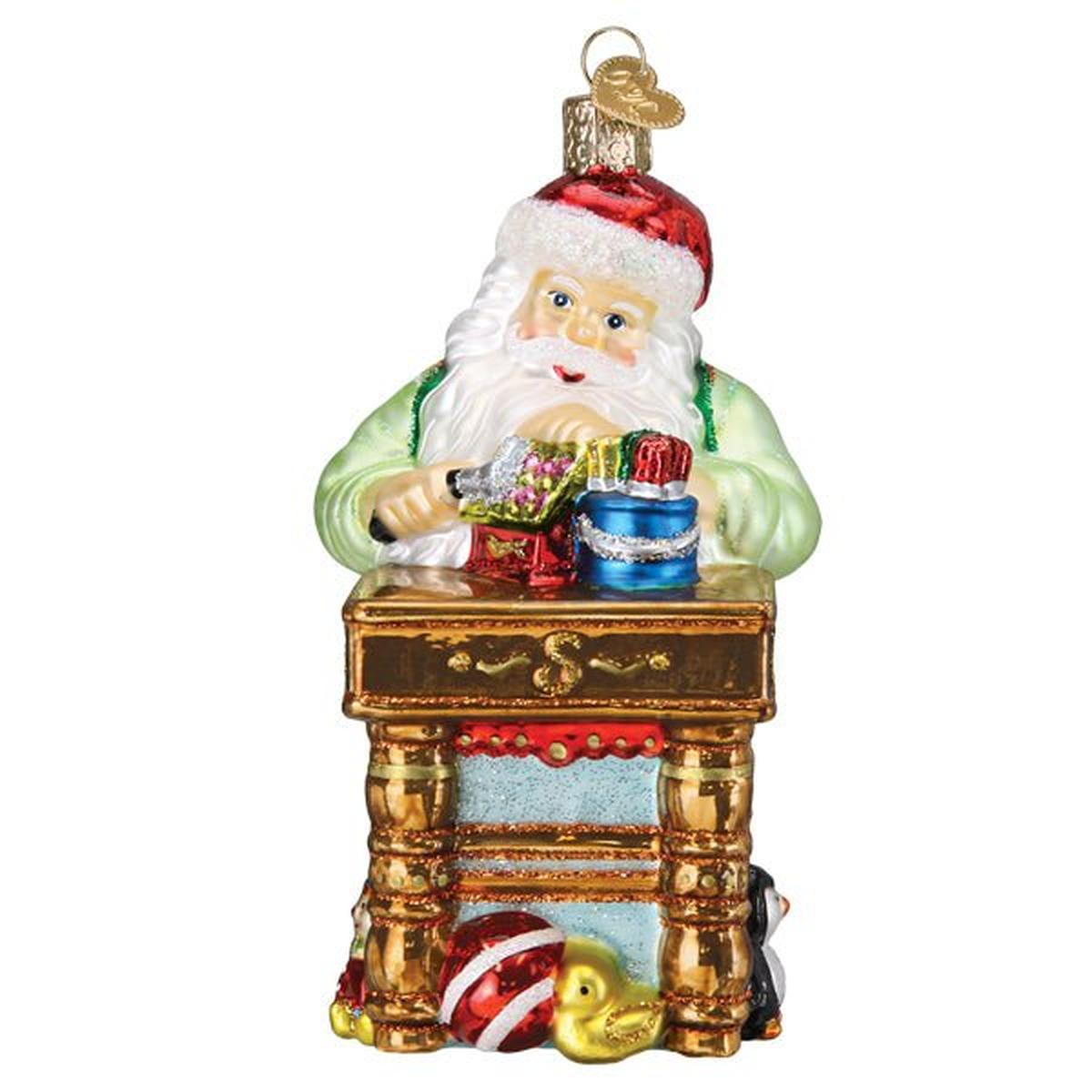 Shop For Workshop Santa Ornament