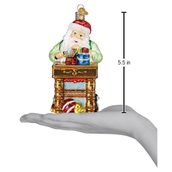 Shop For Workshop Santa Ornament