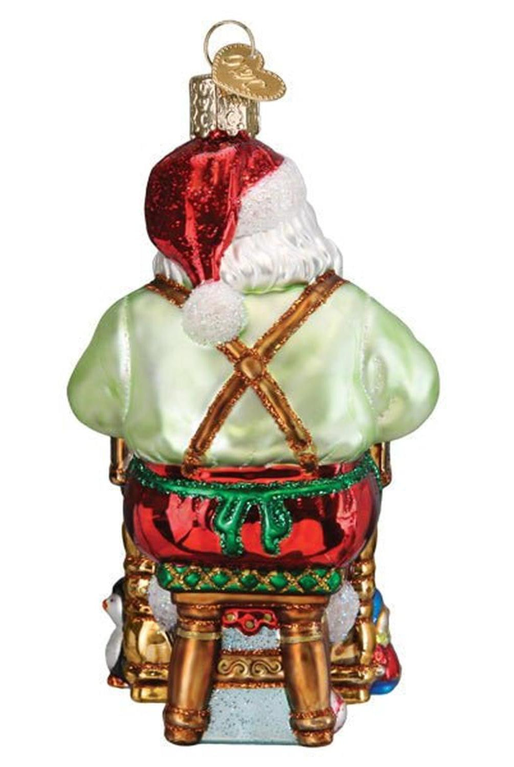 Workshop Santa Ornament