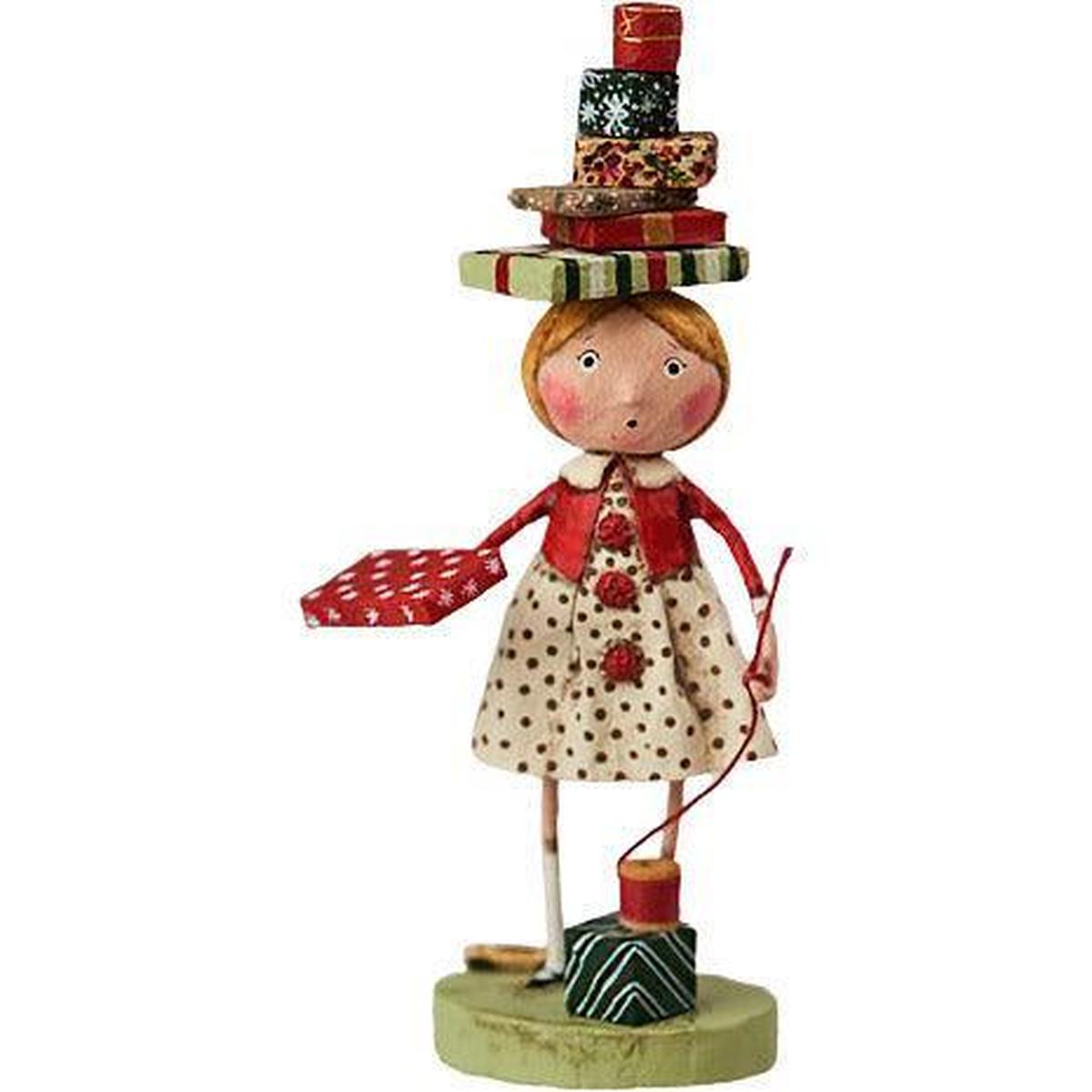 Shop For Wrappings and Ribbons Holiday Figurine by Lori Mitchell