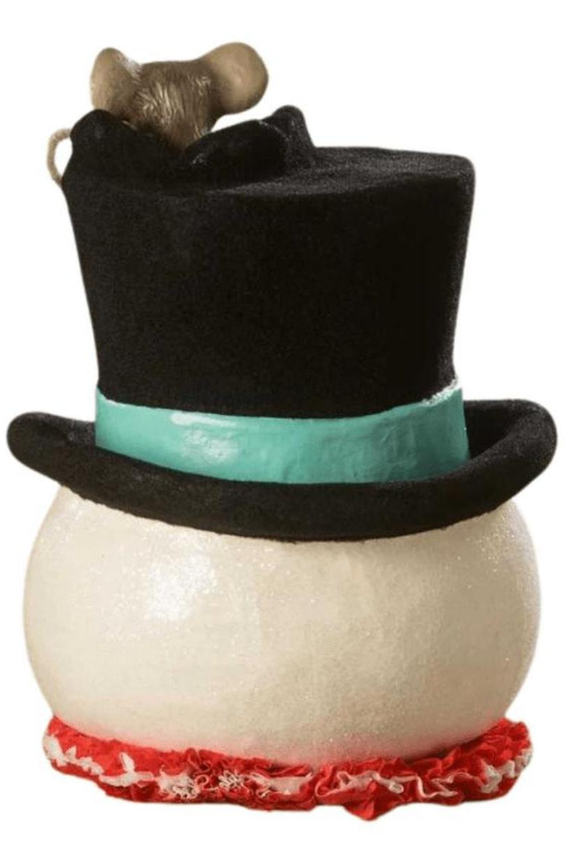Shop For XL Jolly Snowman Top Hat Surprise Figurine