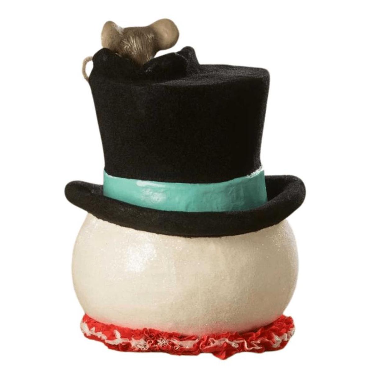 Shop For XL Jolly Snowman Top Hat Surprise Figurine
