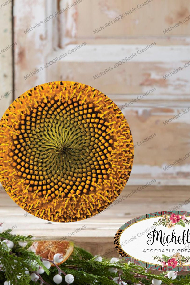 Shop For Yellow Sunflower Wreath Center