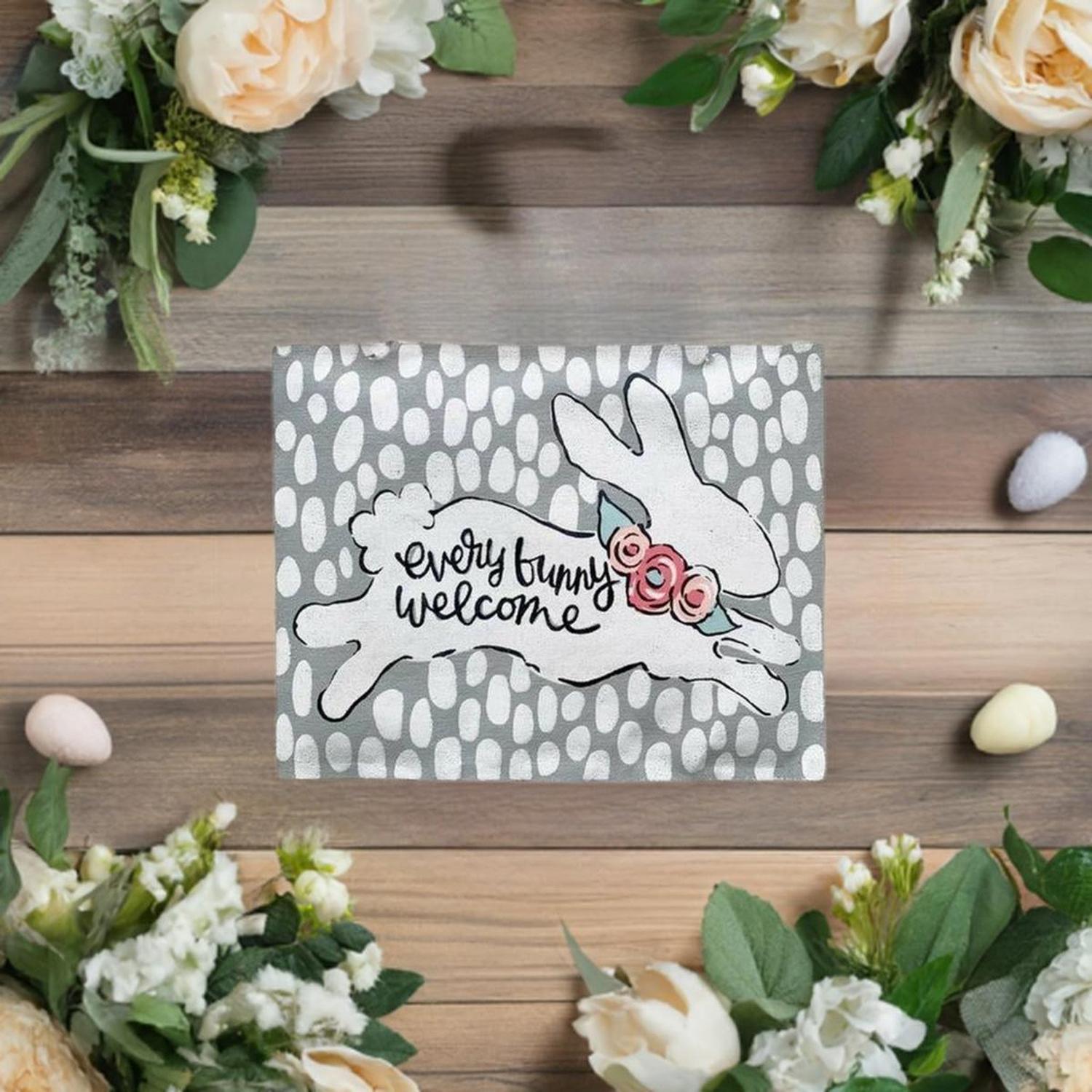 Shop For Everyone Bunny Welcome Burlee at Michelle's aDOORable Creations