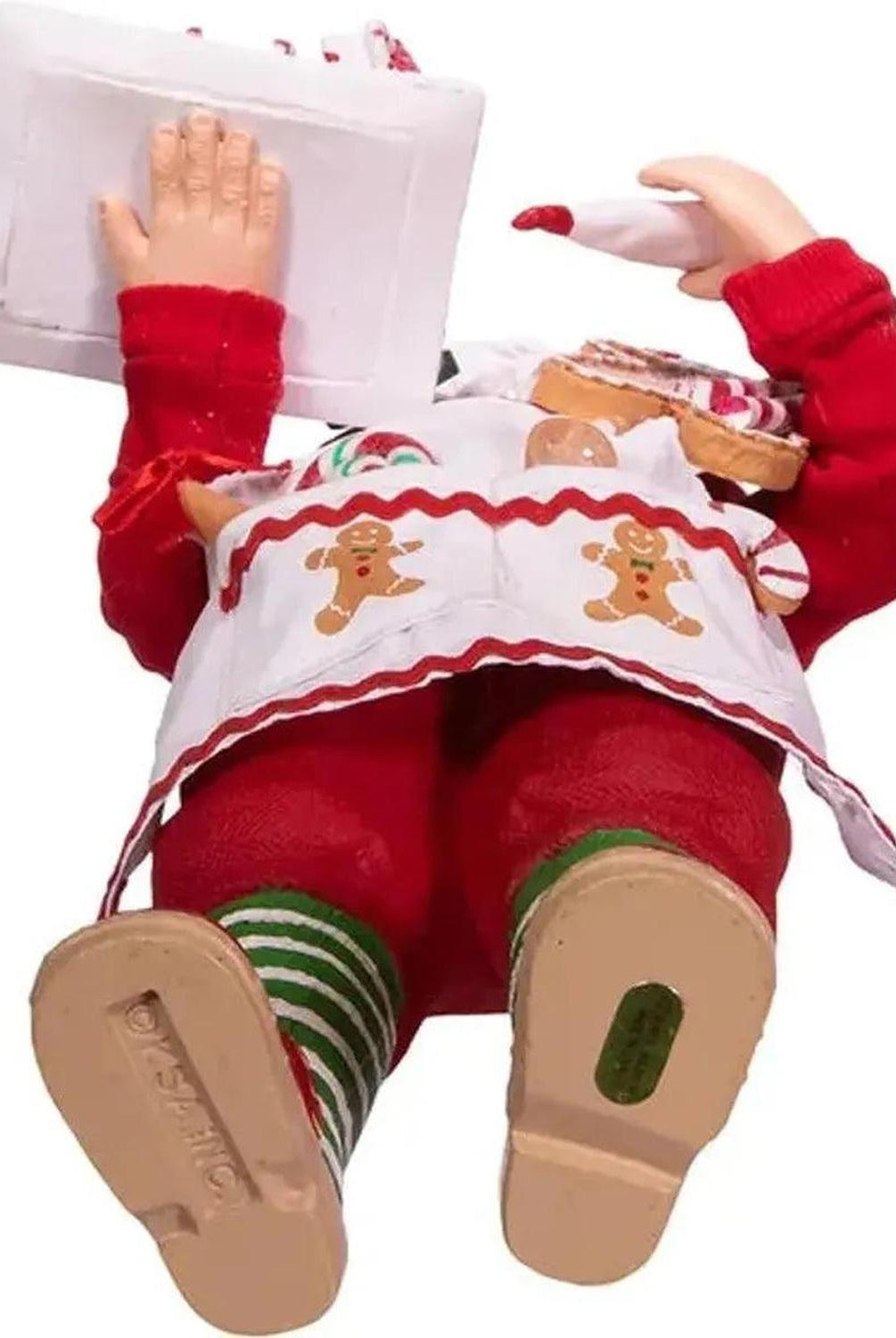 Kurt Adler 10.5" Fabriché™ Gingerbread Chef Santa