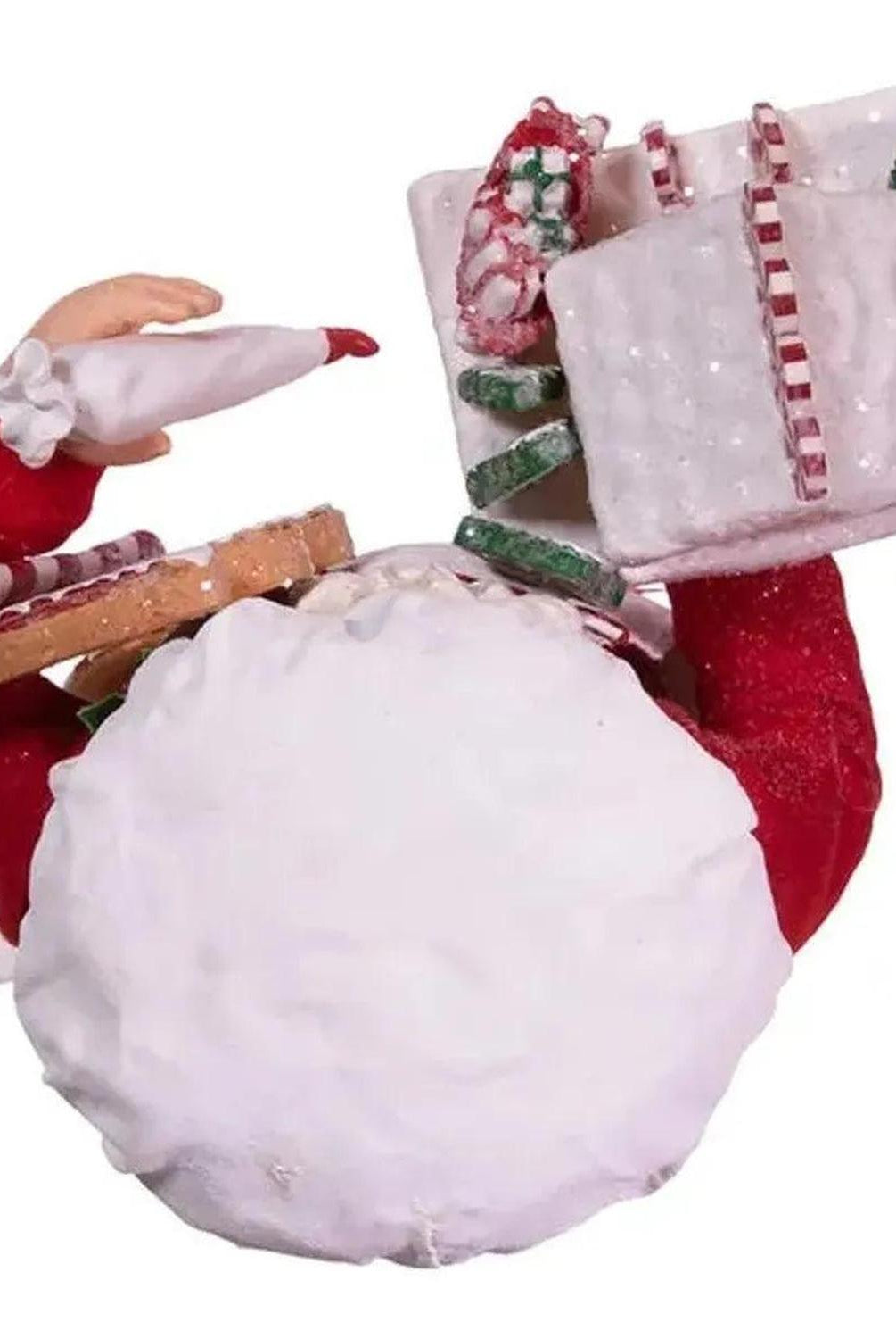 Kurt Adler 10.5" Fabriché™ Gingerbread Chef Santa