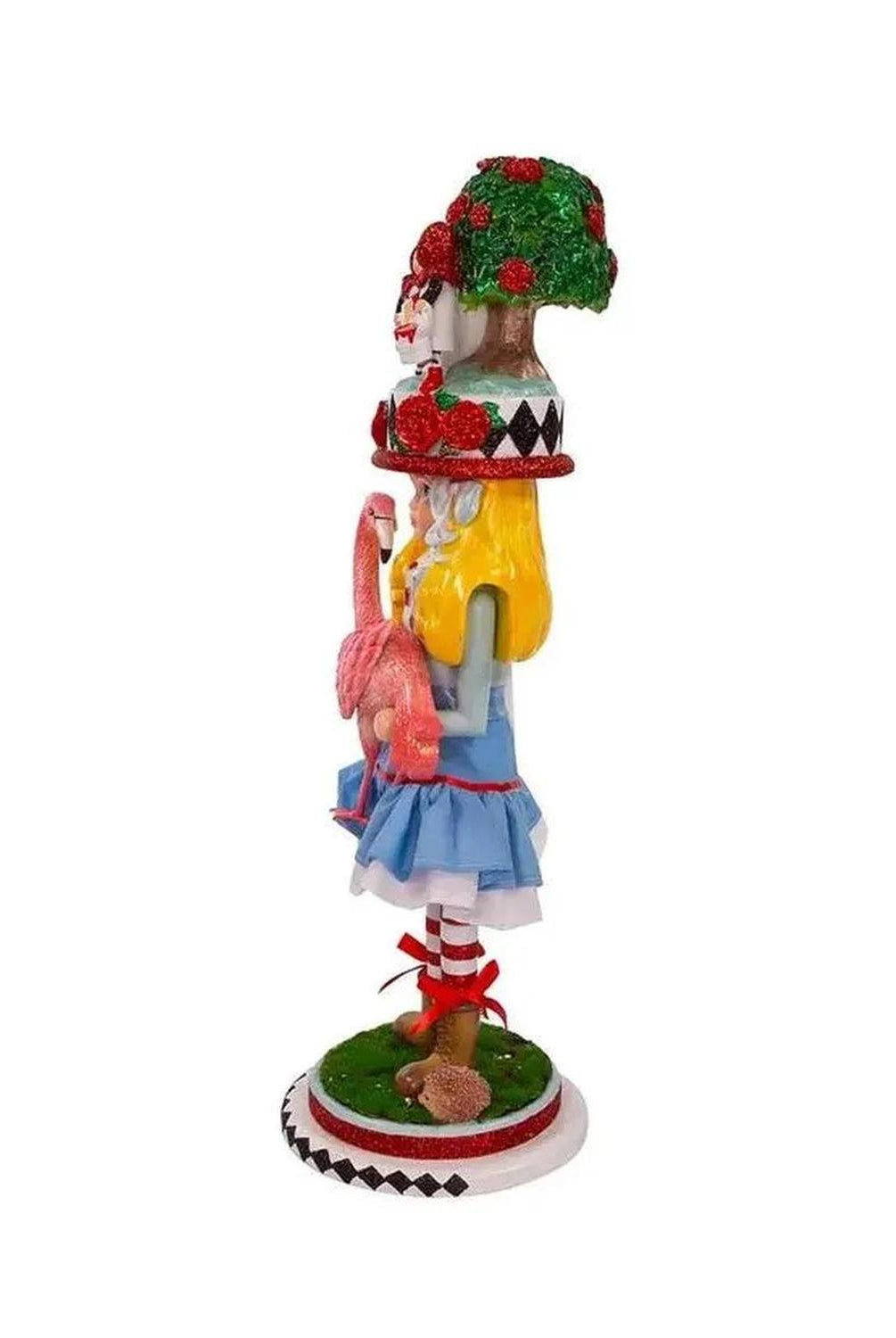 Kurt Adler 19" Hollywood Nutcrackers™ Alice With Flamingo Nutcracker