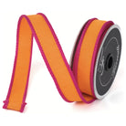Shop For 1" Accent Cord Ribbon: Orange/Hot Pink (10 Yards) at Michelle's aDOORable Creations