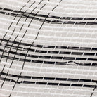 Shop For 10" Cotton Foil Check Mesh Ribbon: Black & White (10 Yards) at Michelle's aDOORable Creations