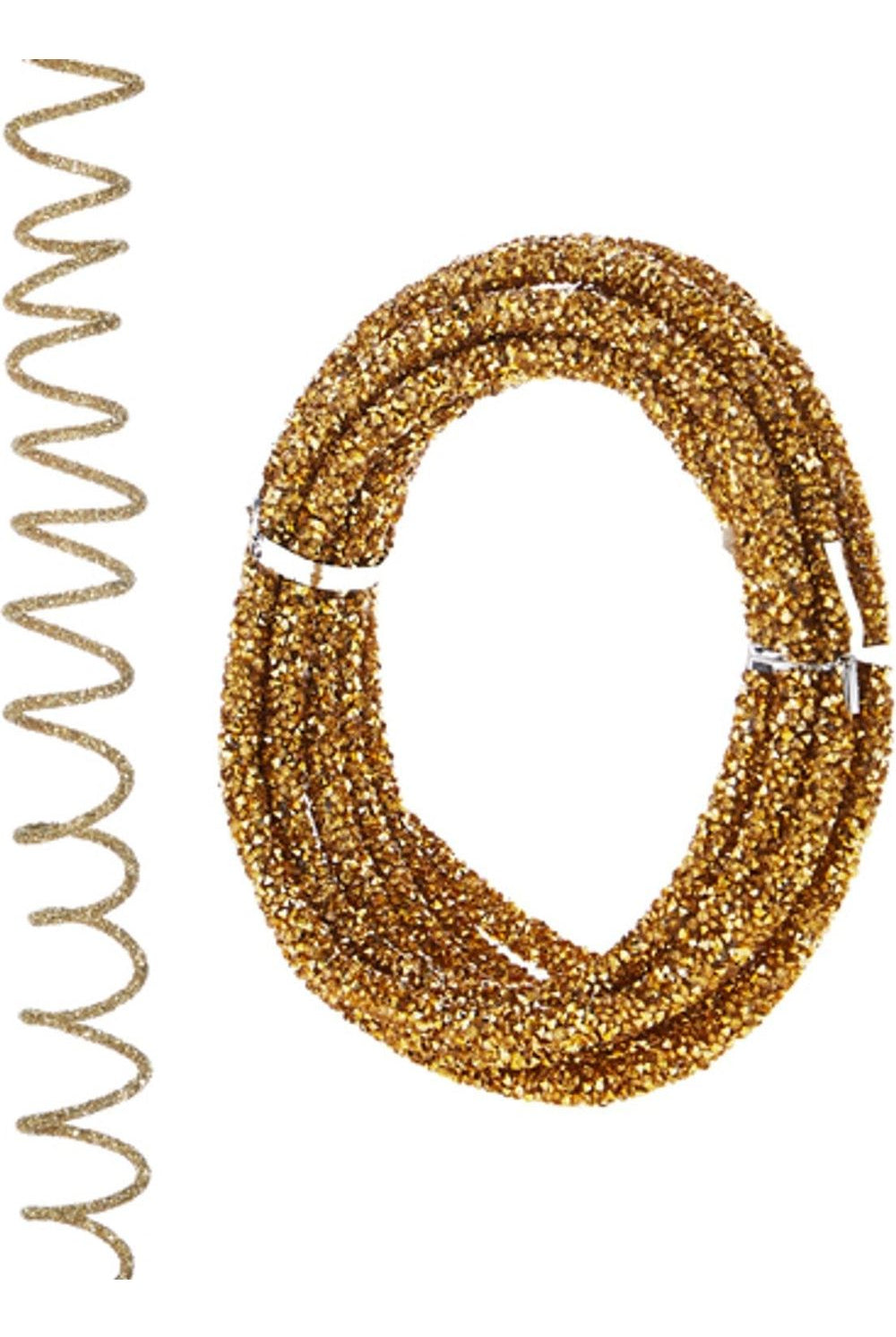 10' Gold Glittered Rope Garland - Michelle's aDOORable Creations - Garland