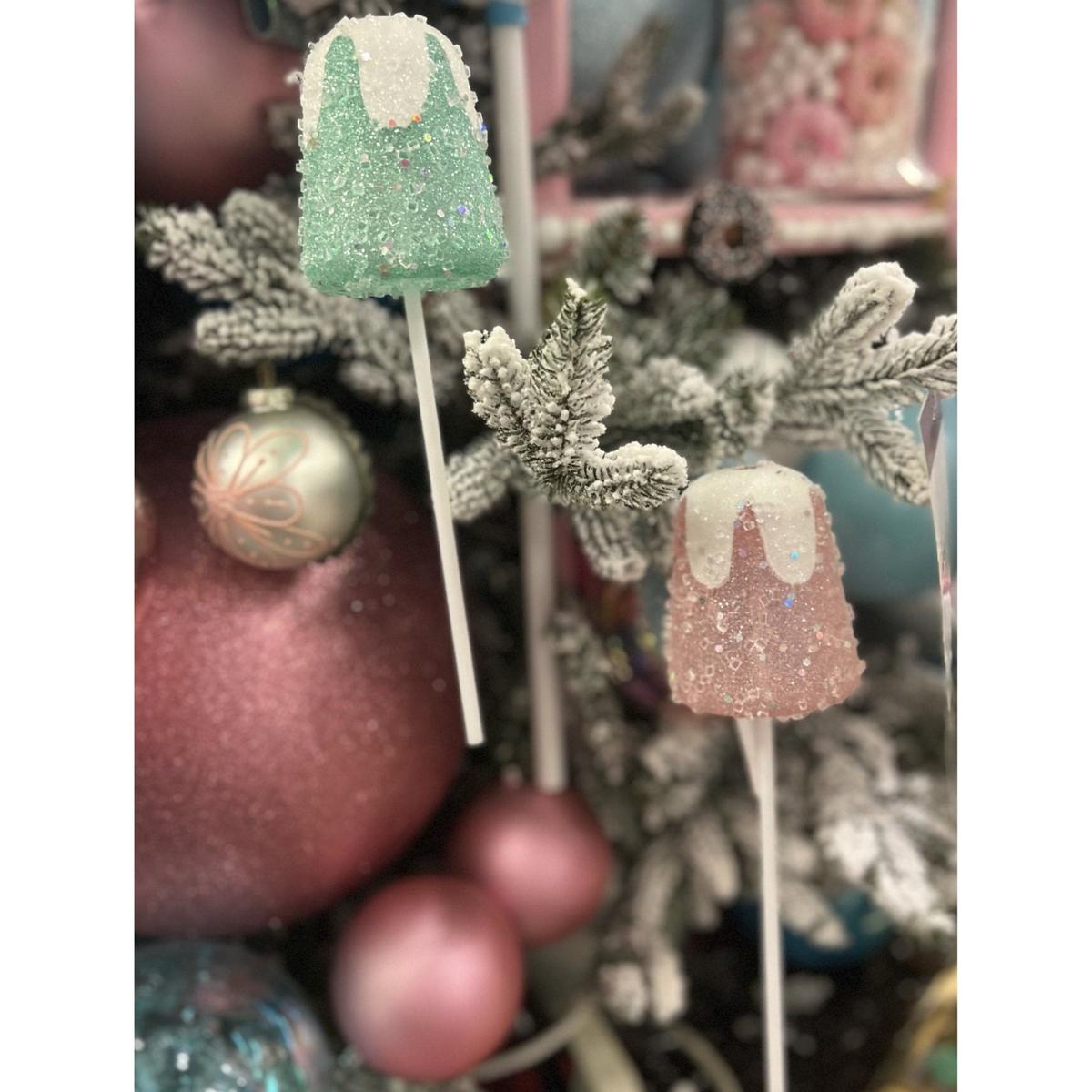 Shop For 10" Green Gumdrop Lollipop Ornament (Set of 3) at Michelle's aDOORable Creations