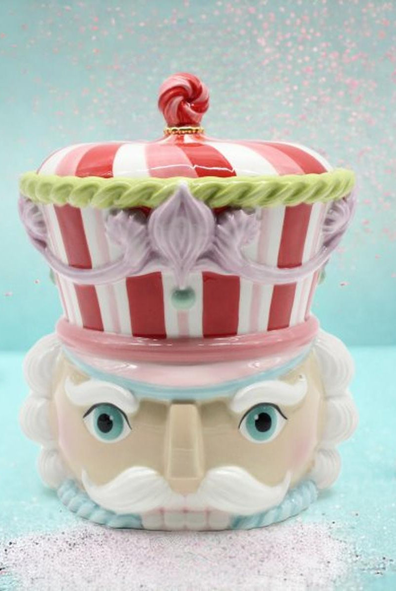 Shop For 10" Nutcracker Head Cookie Jar at Michelle's aDOORable Creations