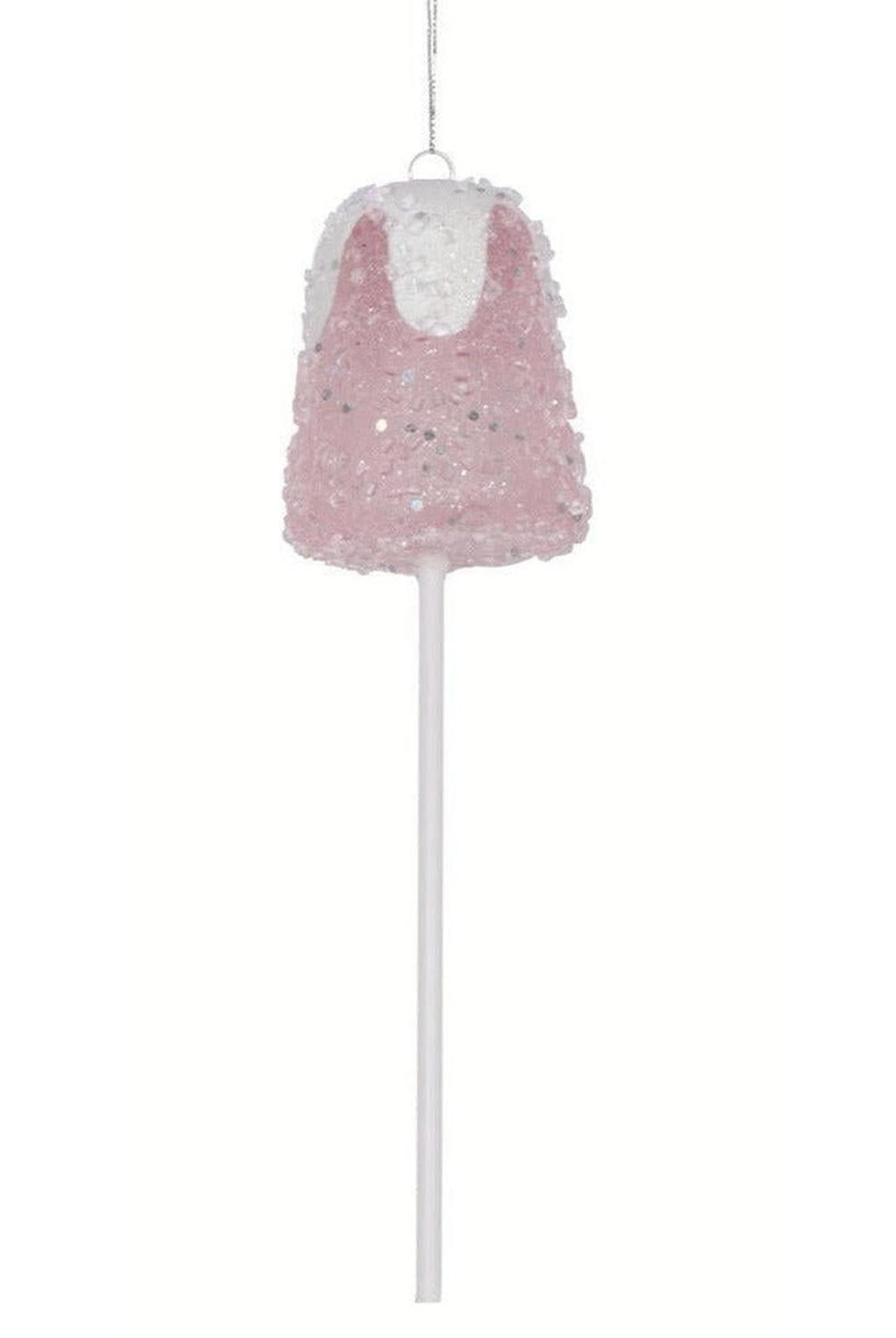 10" Pink Gumdrop Lollipop Ornaments (Set of 3)