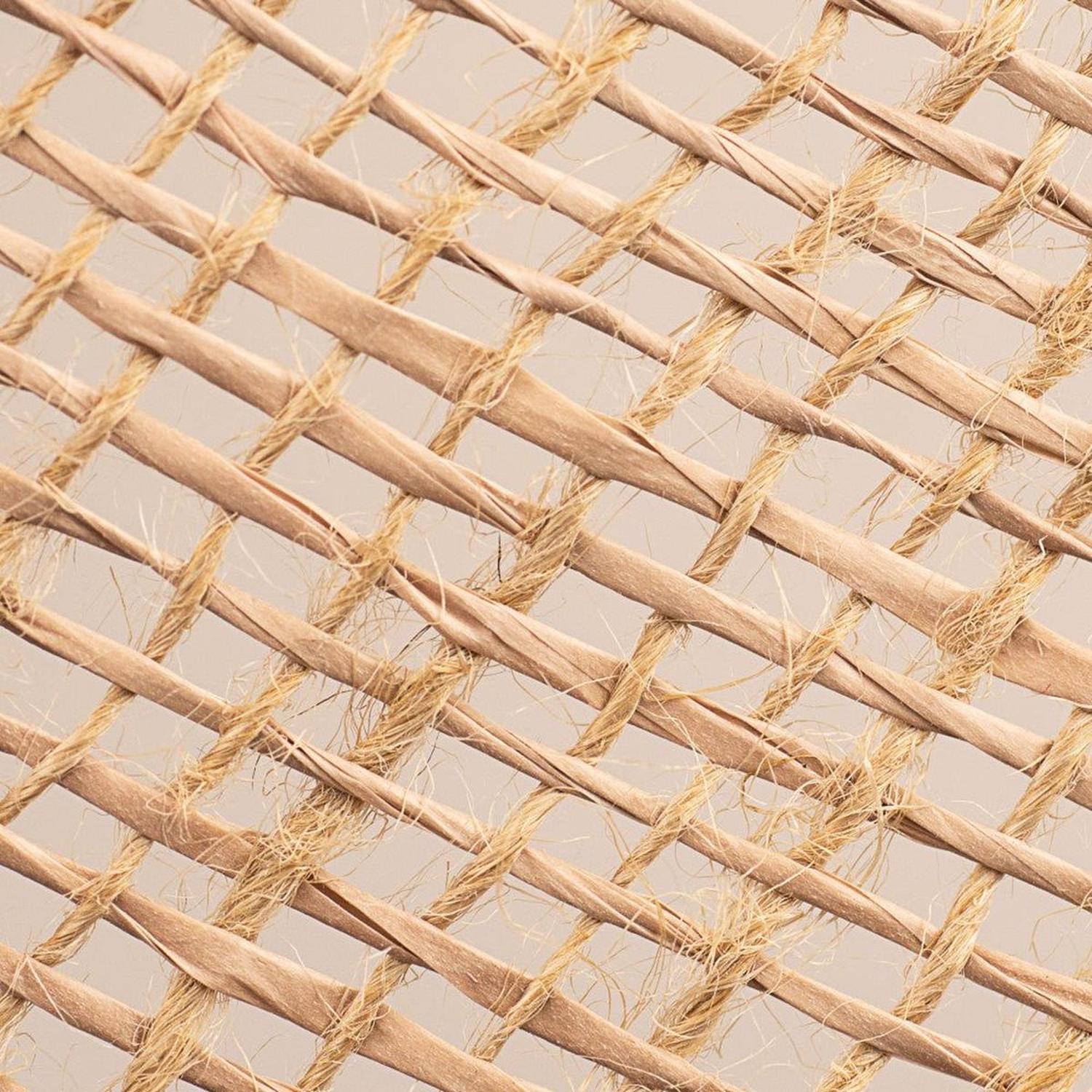 10" Poly Burlap & Jute Mesh Ribbon: Natural (10 Yards)