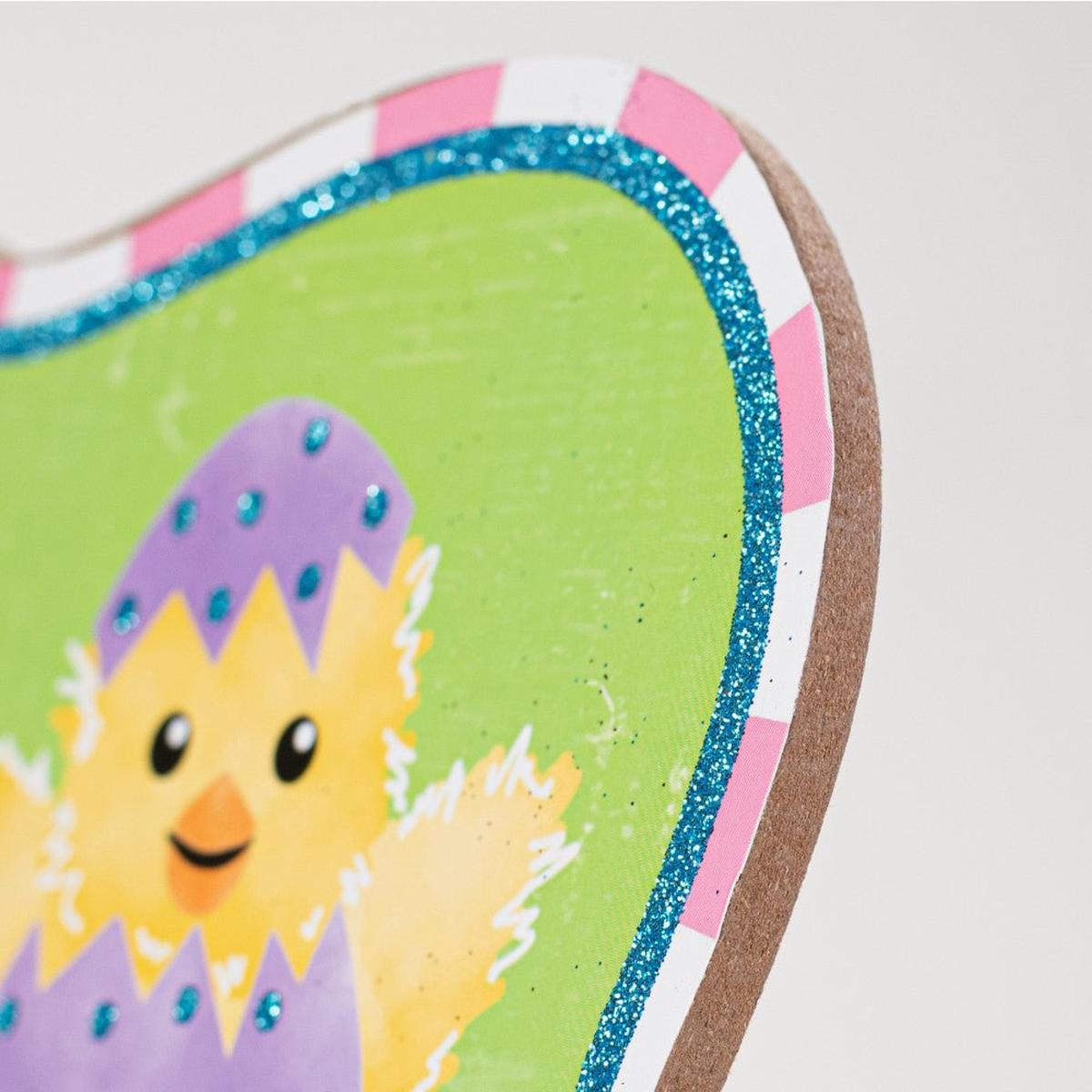 Shop For 10" Wooden Sign: Glitter Chick Is Ready at Michelle's aDOORable Creations