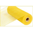 Shop For 10" Yellow Poly Deco Mesh Ribbon (10 Yards) at Michelle's aDOORable Creations