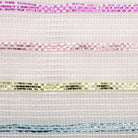 Shop For 10.5" Poly Jute Matte Stripe Mesh Ribbon: Metallic Pastel Stripes (10 Yards) at Michelle's aDOORable Creations
