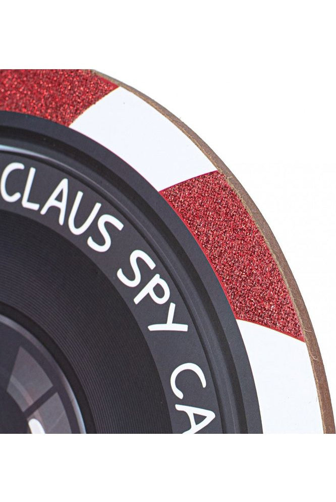 10.5" Santa Spy Camera Sign - Michelle's aDOORable Creations - Wooden/Metal Signs