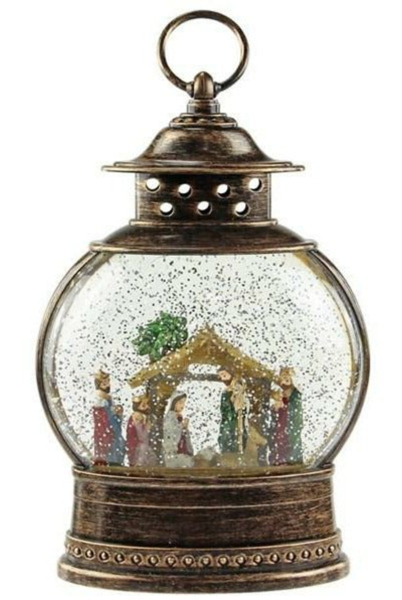 Shop For 10.25" Nativity Scene Water Lantern at Michelle's aDOORable Creations