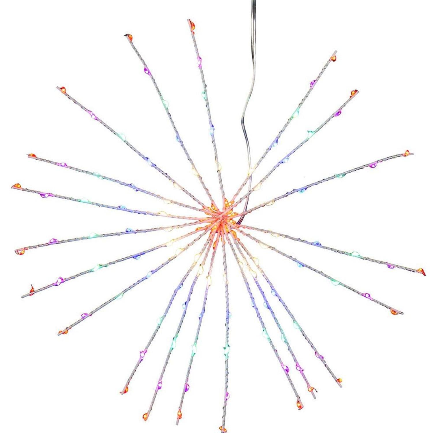 Shop For 11.8" 120 Light Multicolored Starburst at Michelle's aDOORable Creations