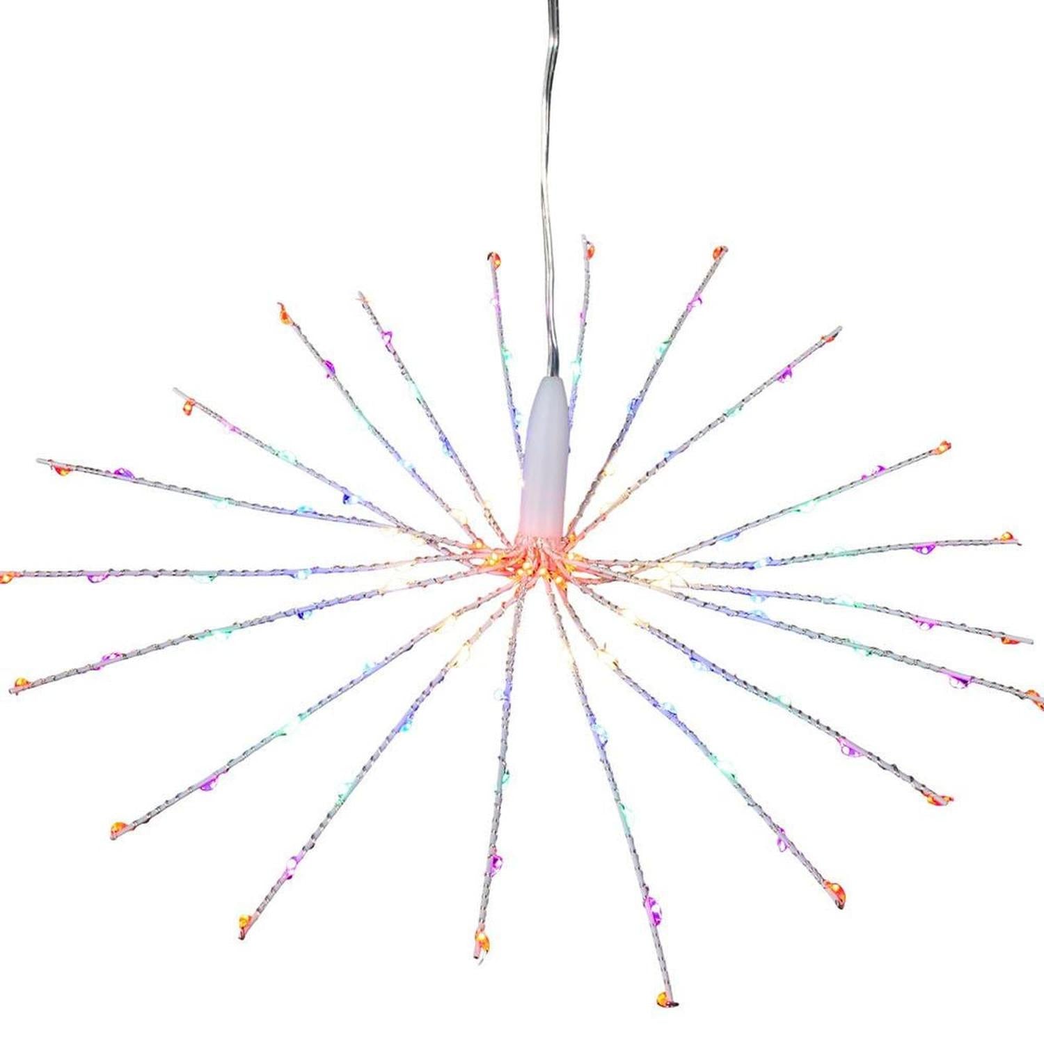 Shop For 11.8" 120 Light Multicolored Starburst at Michelle's aDOORable Creations