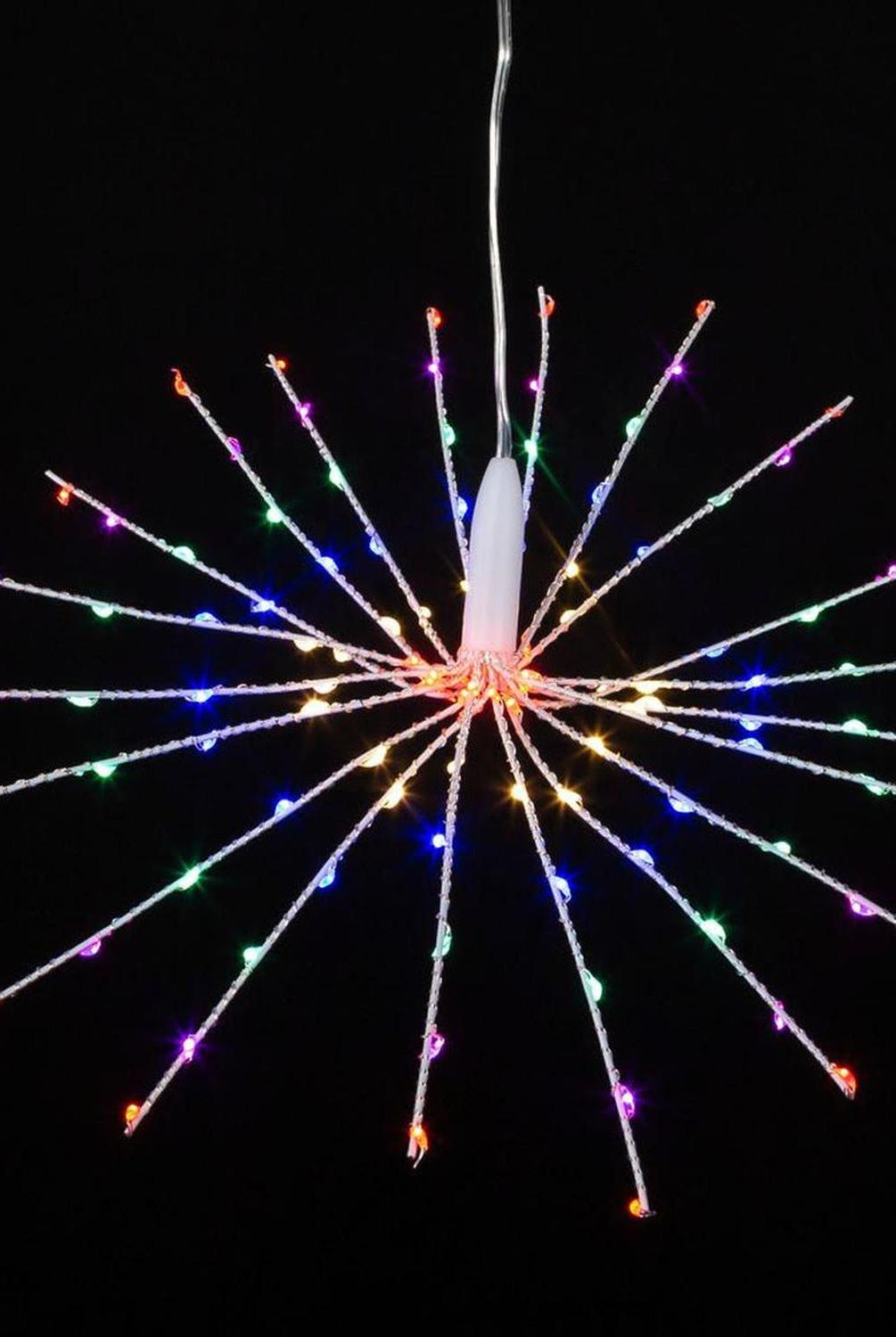 Shop For 11.8" 120 Light Multicolored Starburst at Michelle's aDOORable Creations