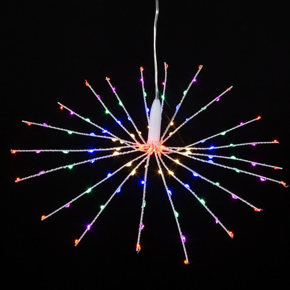 Shop For 11.8" 120 Light Multicolored Starburst at Michelle's aDOORable Creations