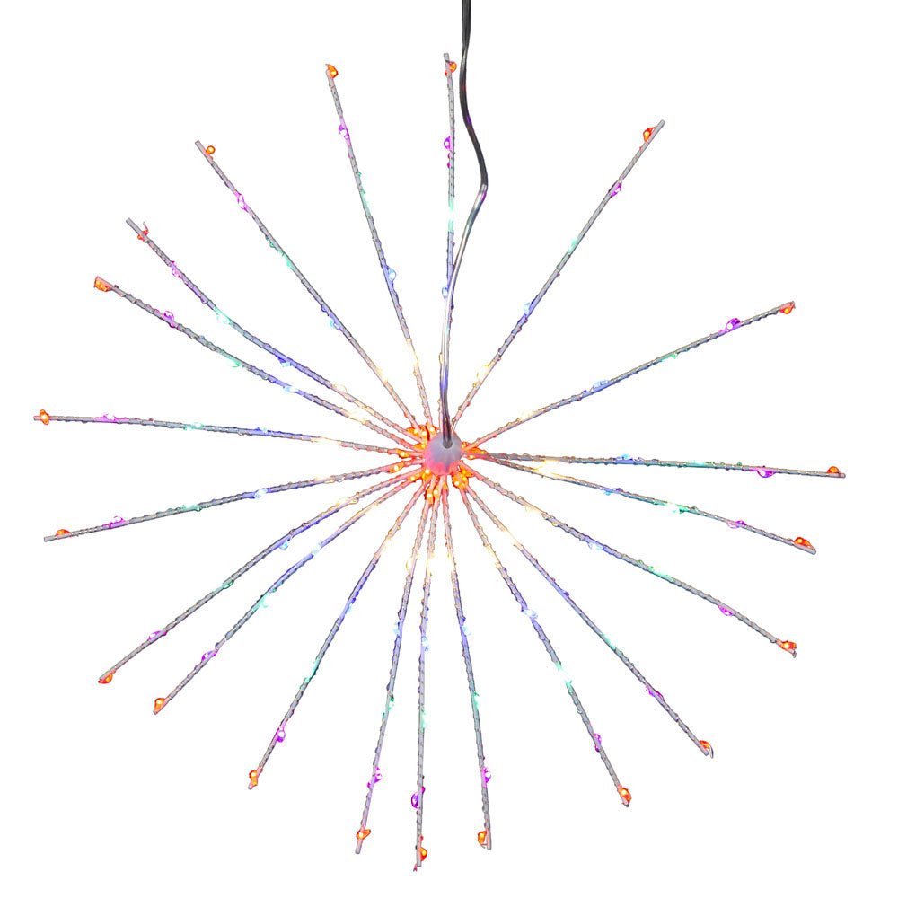 Shop For 11.8" 120 Light Multicolored Starburst at Michelle's aDOORable Creations