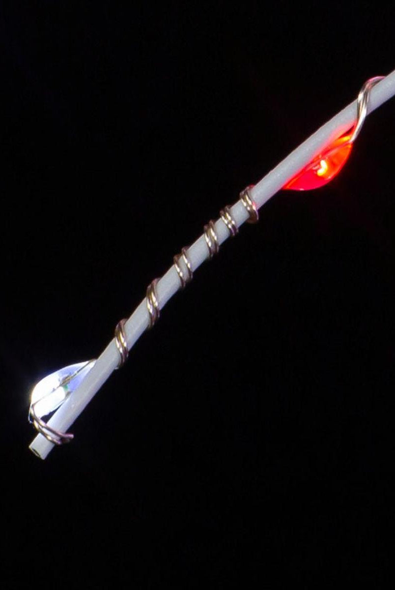 Shop For 11.8" 120 Light Red and Pure White Starburst at Michelle's aDOORable Creations