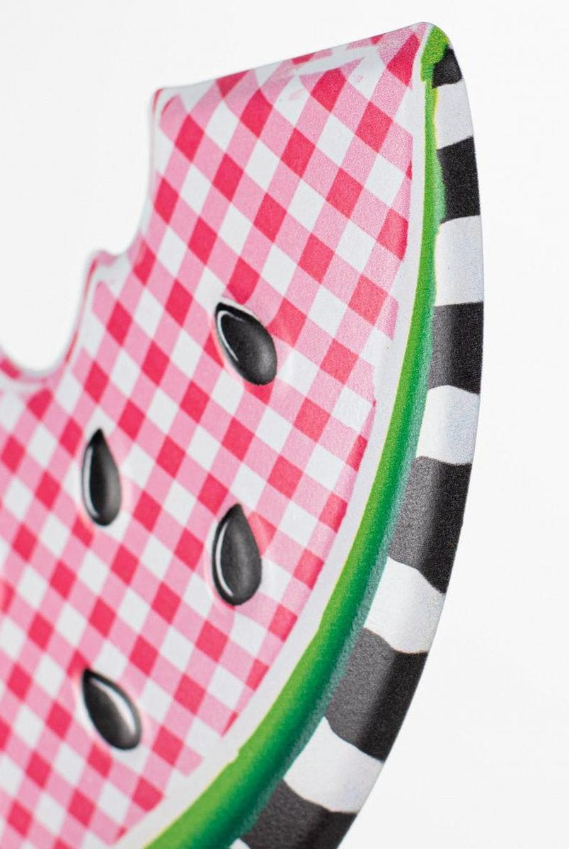 Shop For 12" Metal Embossed Hanger: Watermelon Check at Michelle's aDOORable Creations