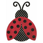 Shop For 12" Metal Embossed Ladybug Hanger: Polka Dot/Solid at Michelle's aDOORable Creations