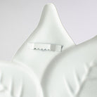 Shop For 12" Metal Embossed Poinsettia: White at Michelle's aDOORable Creations