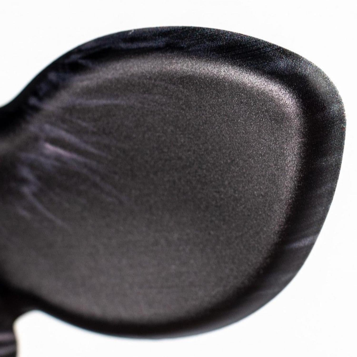 12" Metal Embossed Sign: Black Cow