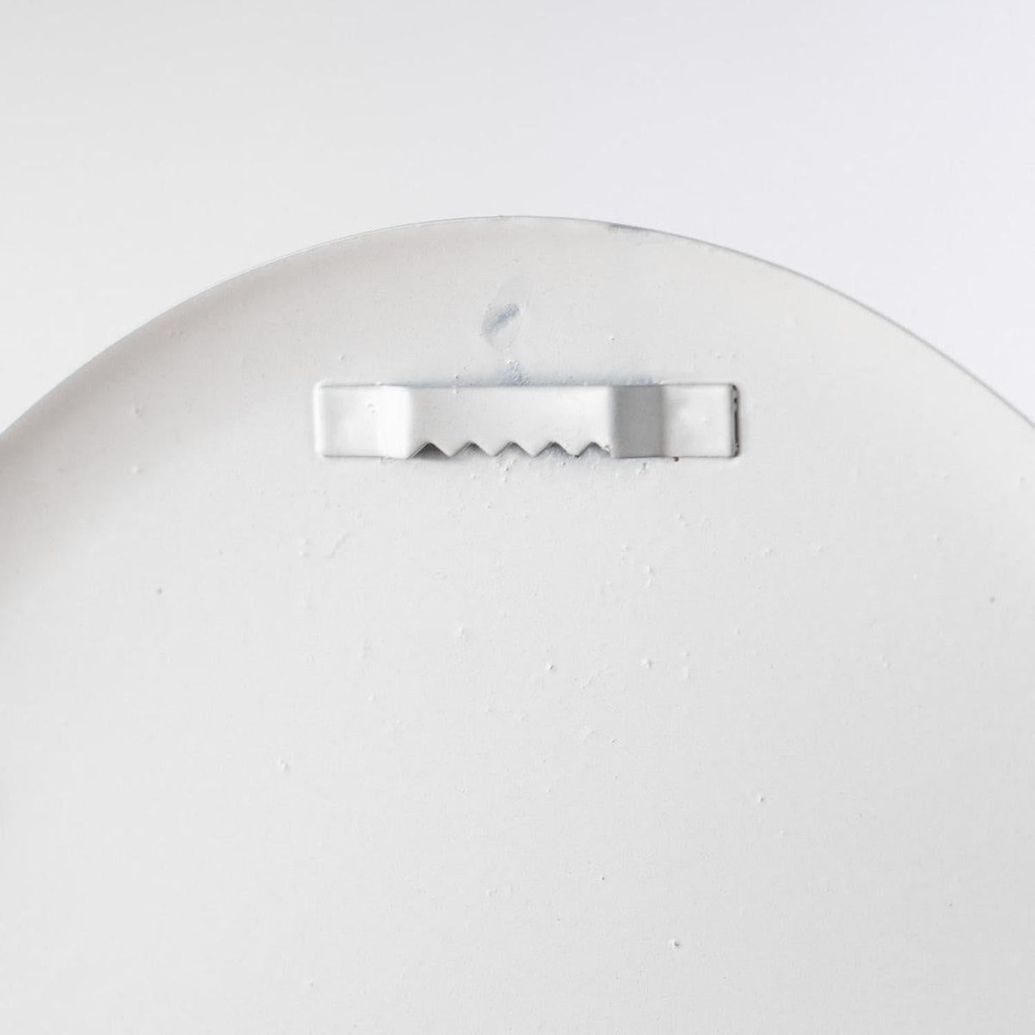 12" Metal Embossed Sign: Black Cow