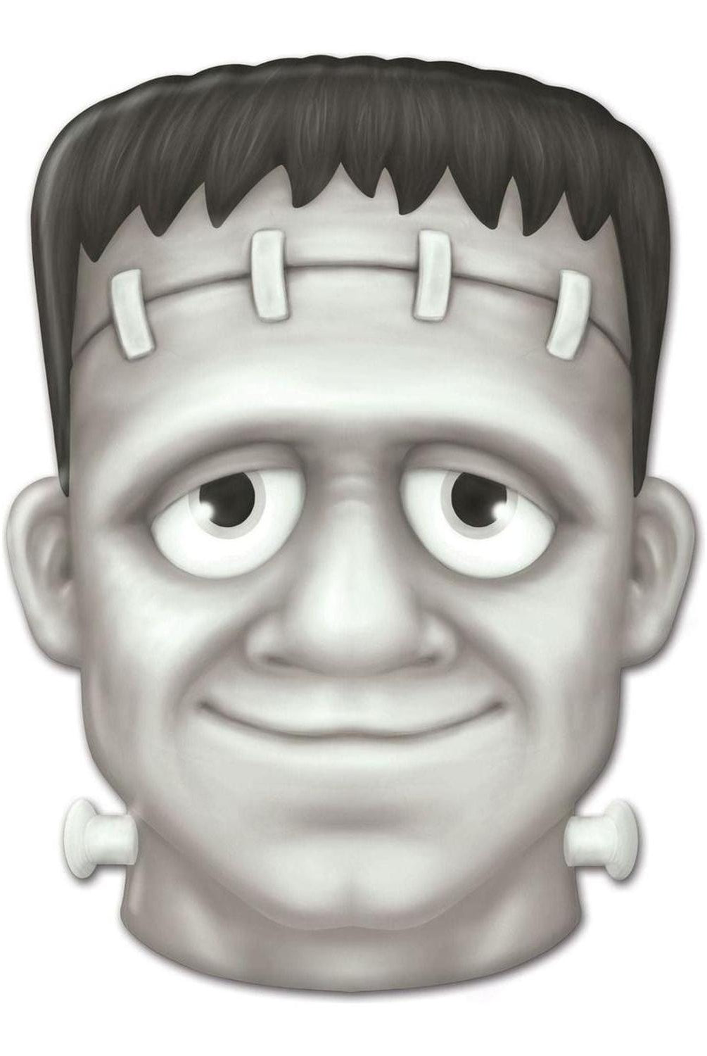 12" Metal Embossed Sign: Frankenstein (Black)