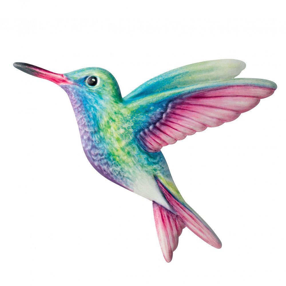 Shop For 12" Metal Embossed Sign: Hummingbird at Michelle's aDOORable Creations