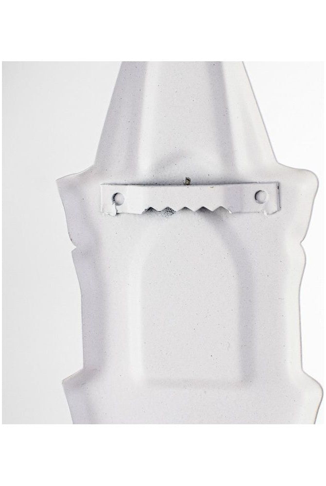 Shop For 12" Metal Embossed Sign: Winter Church at Michelle's aDOORable Creations