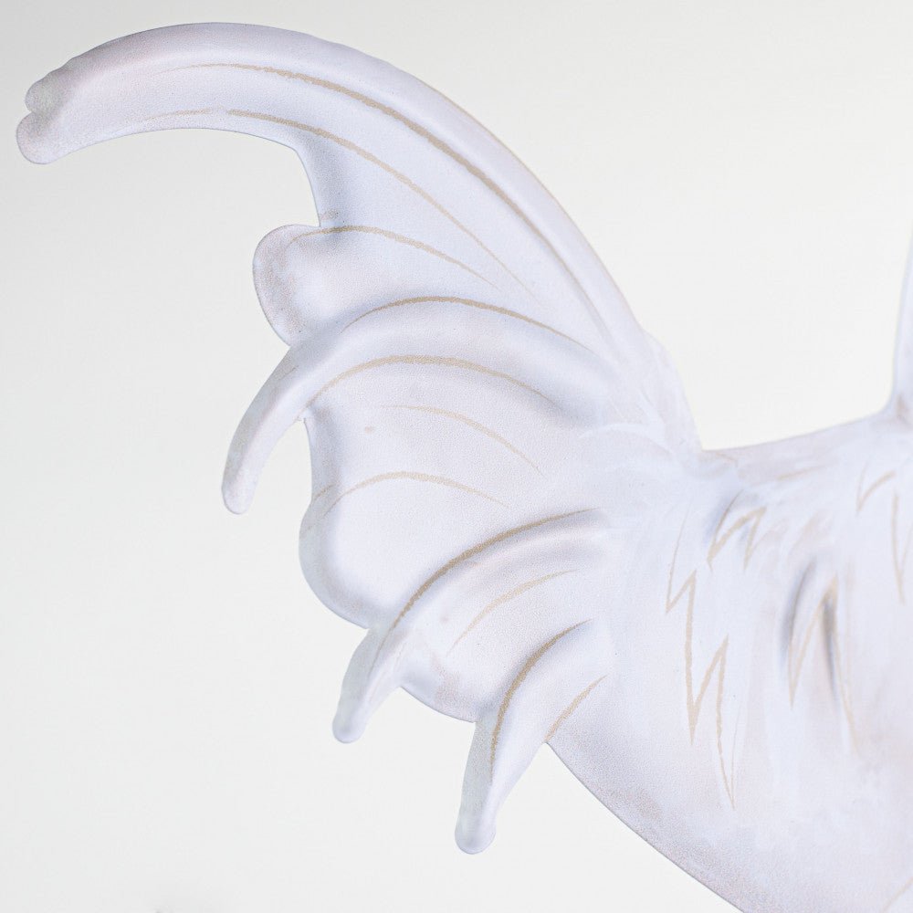 Shop For 12" Metal Rooster Hanger: White at Michelle's aDOORable Creations