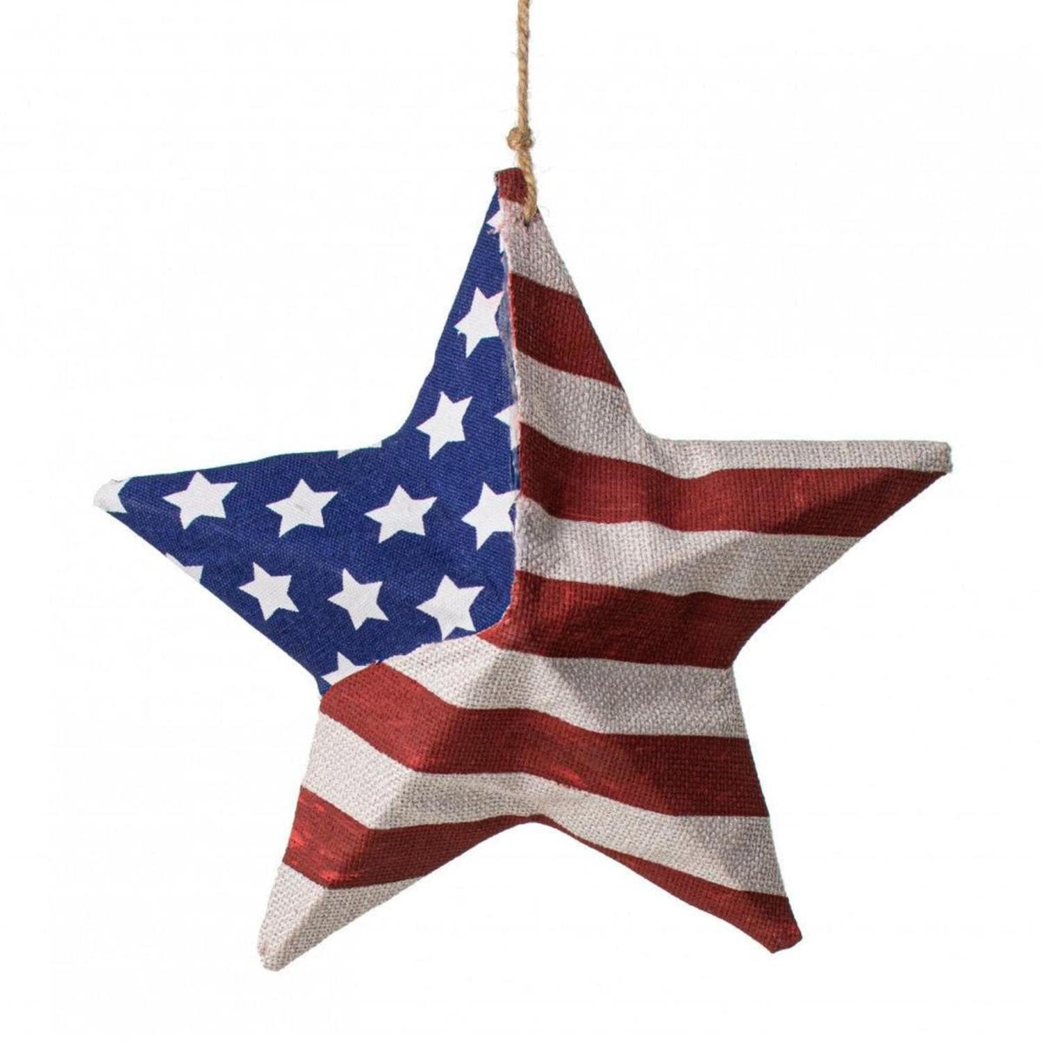 Shop For 12" Star Flag Ornament: RWB at Michelle's aDOORable Creations
