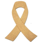 Shop For 12" Unpainted MDF Awareness Ribbon Cutout at Michelle's aDOORable Creations