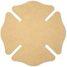 Shop For 12" Unpainted MDF Wood Fireman Maltese Cross Cutout at Michelle's aDOORable Creations