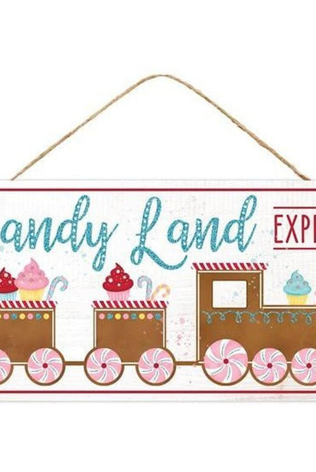 Shop For 12" Wooden Sign: Candy Lane Express at Michelle's aDOORable Creations