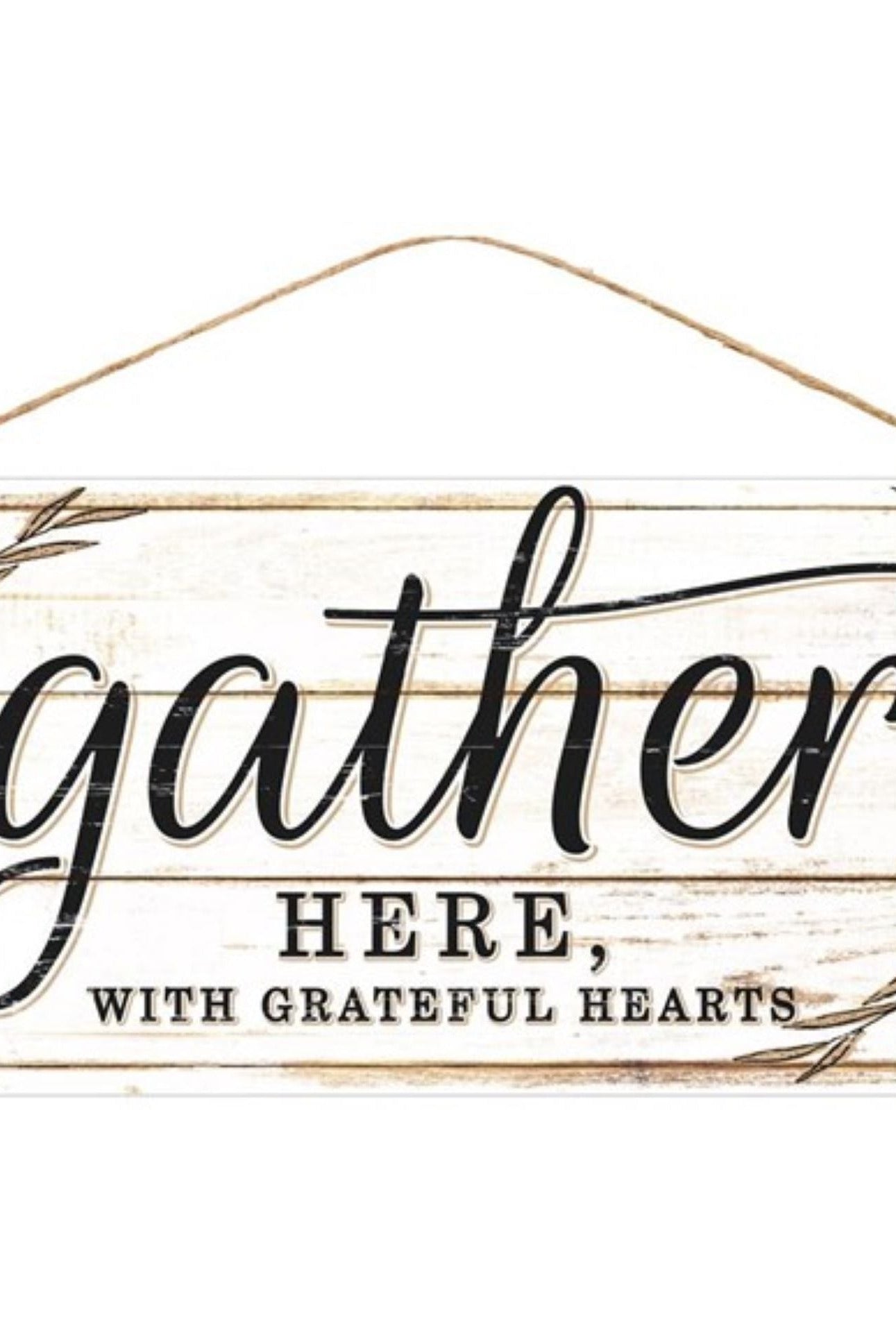 Shop For 12" Wooden Sign: Gather Here at Michelle's aDOORable Creations