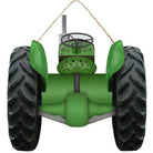 Shop For 12" Wooden Sign: Green Tractor at Michelle's aDOORable Creations