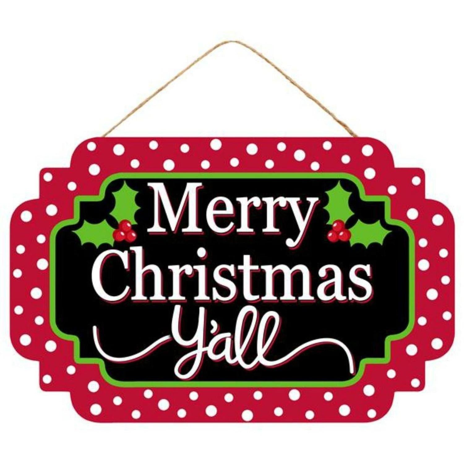 Shop For 12" Wooden Sign: Merry Christmas Yall at Michelle's aDOORable Creations