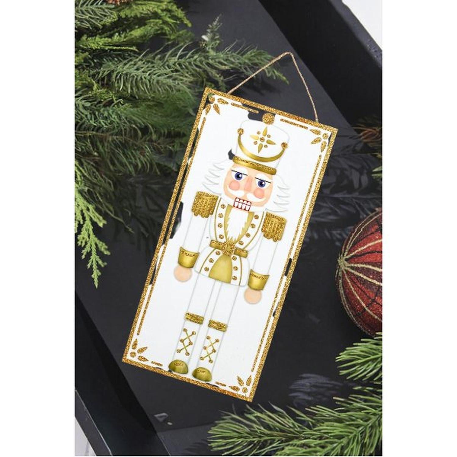 Shop For 12" Wooden Sign: Nutcracker Gold at Michelle's aDOORable Creations