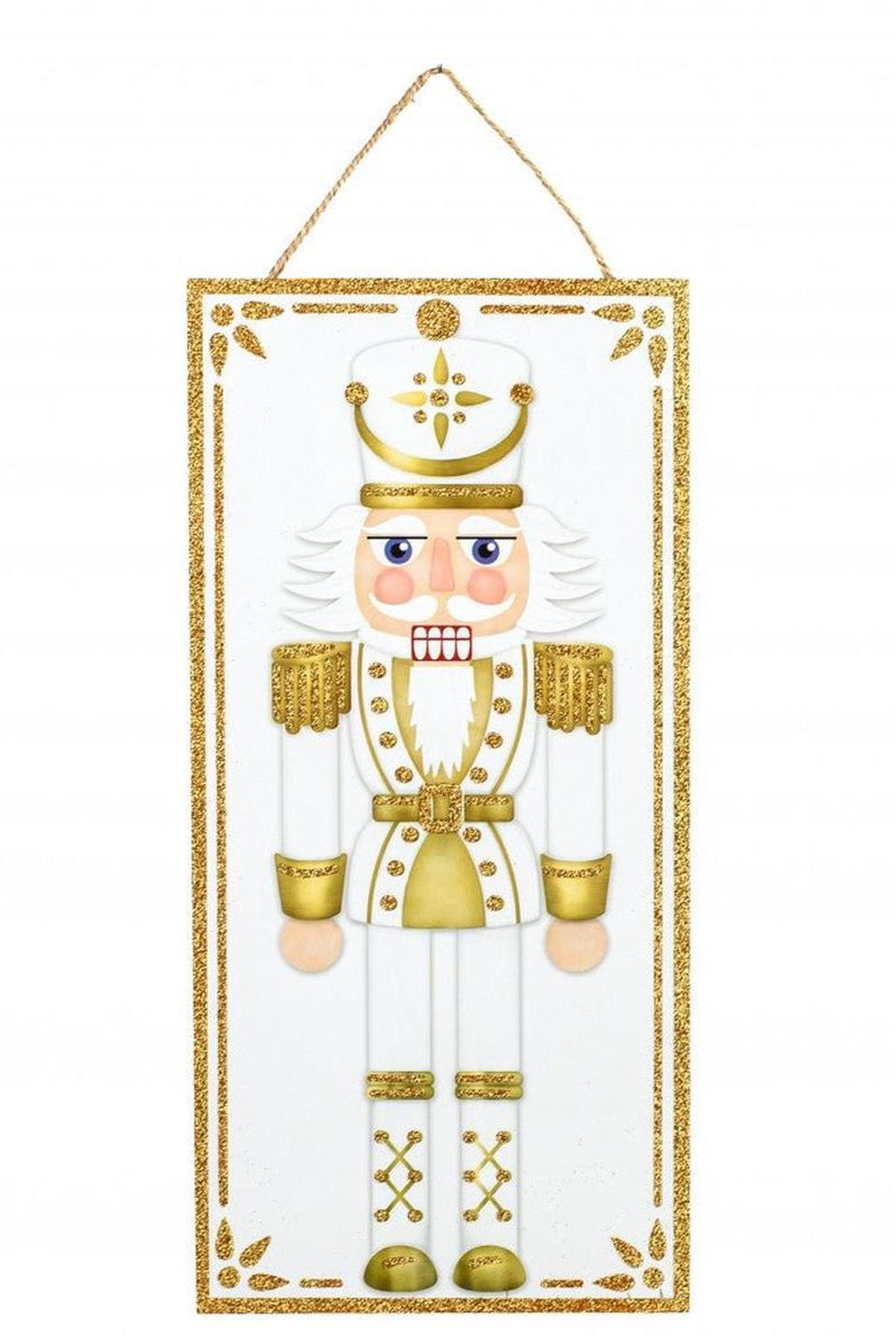 Shop For 12" Wooden Sign: Nutcracker Gold at Michelle's aDOORable Creations
