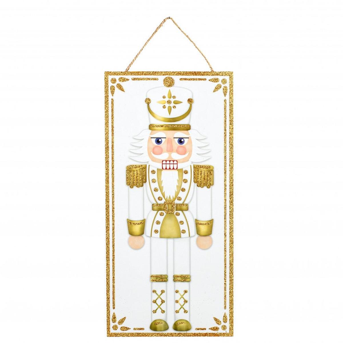 Shop For 12" Wooden Sign: Nutcracker Gold at Michelle's aDOORable Creations