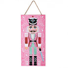 Shop For 12" Wooden Sign: Nutcracker Pink at Michelle's aDOORable Creations